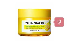 SOME BY MI Yuja Niacin 30 days Brightening Sleeping Mask/60g (3ea) Set