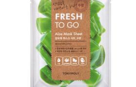 TONY MOLY - Fresh To Go, Feuille de masque - ALOE - 1pièce
