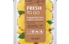 TONY MOLY - Fresh To Go, Feuille de masque - ANANAS - 1pièce