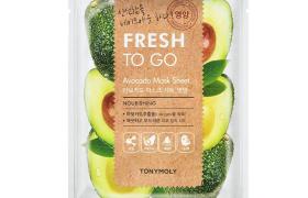 TONY MOLY - Fresh To Go, Feuille de masque - AVOCATS - 1pièce