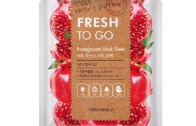 TONY MOLY - Fresh To Go, Feuille de masque - GRENADE - 1pièce