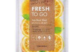 TONY MOLY - Fresh To Go, Feuille de masque - Yuja - 1pièce