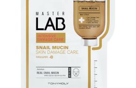 TONY MOLY - Réel Master Lab, Feuille de masque - Escargot mucine -