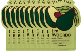 TONYMOLY - I'm Real Mask Sheet - Avocado - 10pièces