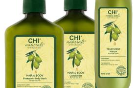 Trio shampooing + conditionneur + masque Naturals CHI Trio shampooing + conditionneur + masque Naturals CHI