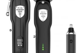 Trio tondeuses coupe, finition et tondeuse nez Iron-Cut + Trim-Iron + Nozy Trim Kuster