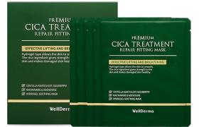 WELLDERMA - Cica Treatment Repair Masque d'ajustement - 4pièces WELLDERMA - Cica Treatment Repair Masque d'ajustement - 4pièces