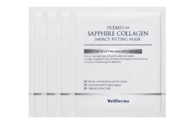 WELLDERMA - Collagen Impact Masque d'ajustement - 4pièces WELLDERMA - Collagen Impact Masque d'ajustement - 4pièces