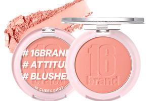16 brand - Cheek Shot - Shot de Abricot