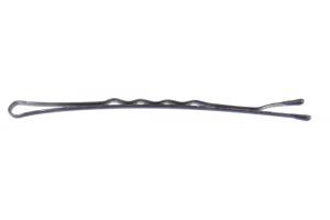 30 pinces ondulées noires 7cm