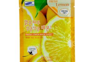 3W Clinic - Feuille de masque au citron frais - 1pièce