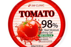 3W Clinic - Gel apaisant humidité tomate - 300g