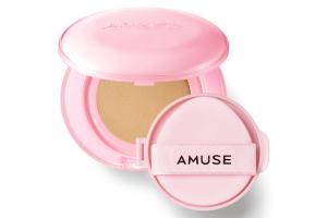 Amuse - Coussin Dew Power Vegan SPF40 PA++++ (Nouvelle version) - 15g - 03 Honey