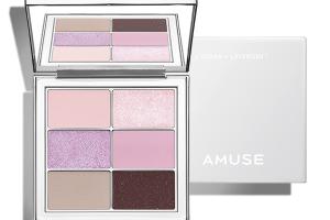 Amuse - Eye Vegan Sheer Palette - 1.6g*6 - 04 Sheer Lavender