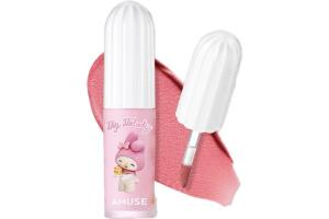 Amuse - Teinte velours poudré (Édition spéciale My Melody &amp; Kuromi) - 3.3g - 06 Rose Cherry