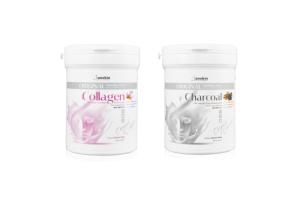 Anskin - Modeling Mask - (240g) - Collagen (1ea) + Charcoal (1ea) Set