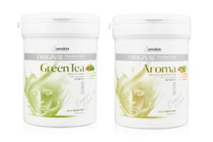 Anskin Modeling Mask - (240g) - Green Tea (1ea) + Aroma (1ea) Set Anskin Modeling Mask - (240g) - Green Tea (1ea) + Aroma (1ea) Set