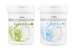 Anskin Modeling Mask - (240g) - Green Tea (1ea) + Cool-Ice (1ea) Set Anskin Modeling Mask - (240g) - Green Tea (1ea) + Cool-Ice (1ea) Set