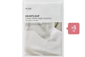 ANUA Heartleaf Cream Mask Night Solution - 1pc (5ea) Set ANUA Heartleaf Cream Mask Night Solution - 1pc (5ea) Set