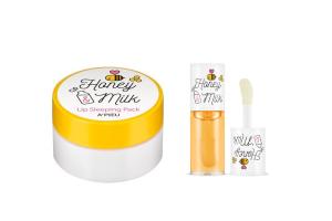 A'pieu - Honey & Milk Lip Care Set