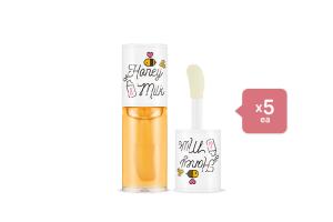A'PIEU Honey & Milk Lip Oil/5g (5ea) Set