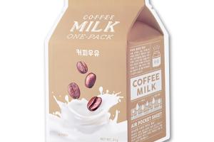 A'PIEU - Masque en feuille Milk One Pack - Coffee - 1pièce