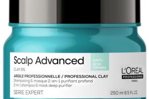 Argile purifiante 2-en-1 cheveux gras Scalp Advanced L'Oréal Professionnel 250ML Argile purifiante 2-en-1 cheveux gras Scalp Advanced L'Oréal Professionnel 250ML