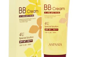 ASPASIA - 4U Solution spéciale BB Crème SPF50 + PA +++ - 50ml