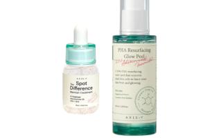 AXIS-Y PHA Resurfacing Glow Peel X Spot The Difference Blemish... AXIS-Y PHA Resurfacing Glow Peel X Spot The Difference Blemish...