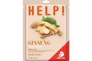Bergamo - Aider! Paquet de masques - 1pièce - Ginseng Bergamo - Aider! Paquet de masques - 1pièce - Ginseng