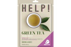 Bergamo - Aider! Paquet de masques - 1pièce - Green tea