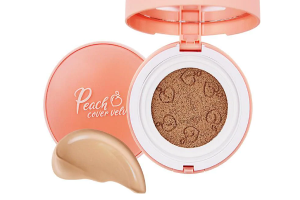 Black Rouge - Peach Cover Velvet Cushion - 14g - CP02 Apricot Tok Tok