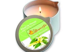 Bougie de massage Ylang patchouli Les Bougies du Sud 160 g Bougie de massage Ylang patchouli Les Bougies du Sud 160 g