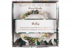 Bracelet Quartz de jade vert Stella Green