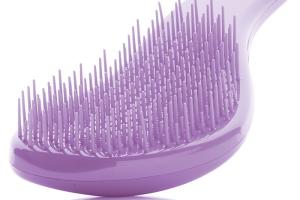 Brosse à cheveux démêlante Ionic Kolor Tangle violette