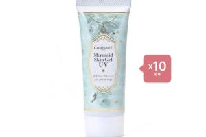 CANMAKE Mermaid Skin Gel UV (10ea) Set - C01 Mint CANMAKE Mermaid Skin Gel UV (10ea) Set - C01 Mint