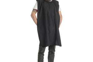 Cape de coupe barbe Soul black Cape de coupe barbe Soul black