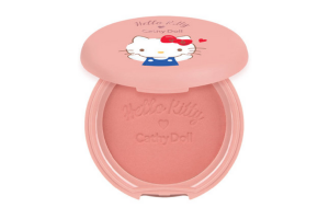 Cathy Doll - Hello Kitty Fard à joues en coton - 6.5g - #02 Frozen Peach