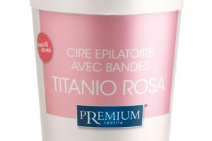 Cire épilation liposoluble titane rose 700ML