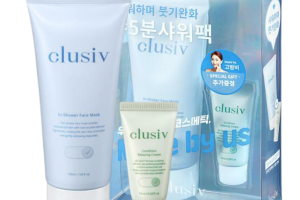 Clusiv - In Shower Face Mask Special Set - 1set(2articles)