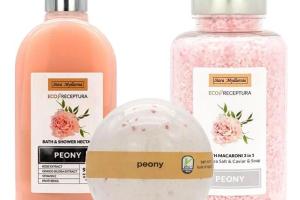 Coffret bain à la pivoine Bodymania Coffret bain à la pivoine Bodymania