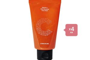 COMMONLABS Vitamin C Glow Boosting Face Mask - 120ml (4ea) Set