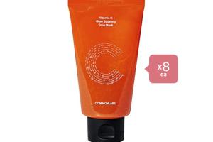 COMMONLABS Vitamin C Glow Boosting Face Mask - 120ml (8ea) Set