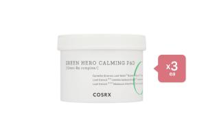 COSRX Green Hero Calming Pad (3ea) Set - One Step