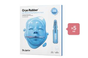 Dr. Jart+ Cryo Rubber Mask - Moisturizing Hyaluronic Acid (5ea) Set