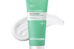 Dr.G - R.E.D Blemish Clear Soothing Mousse nettoyante pH 150 ml -...