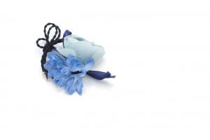Elastique Fleur Bleue Stella Green
