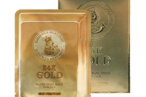 Elizavecca - 24K Gold Water Dual Snail Pack de masques - 10pièce Elizavecca - 24K Gold Water Dual Snail Pack de masques - 10pièce
