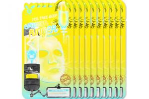 Elizavecca - Pack de masques de sonnerie Deep TeaTree - 10pièce