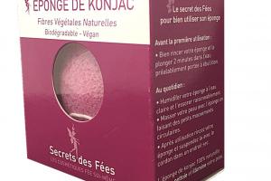 Eponge de Konjac Secrets Des Fées Eponge de Konjac Secrets Des Fées